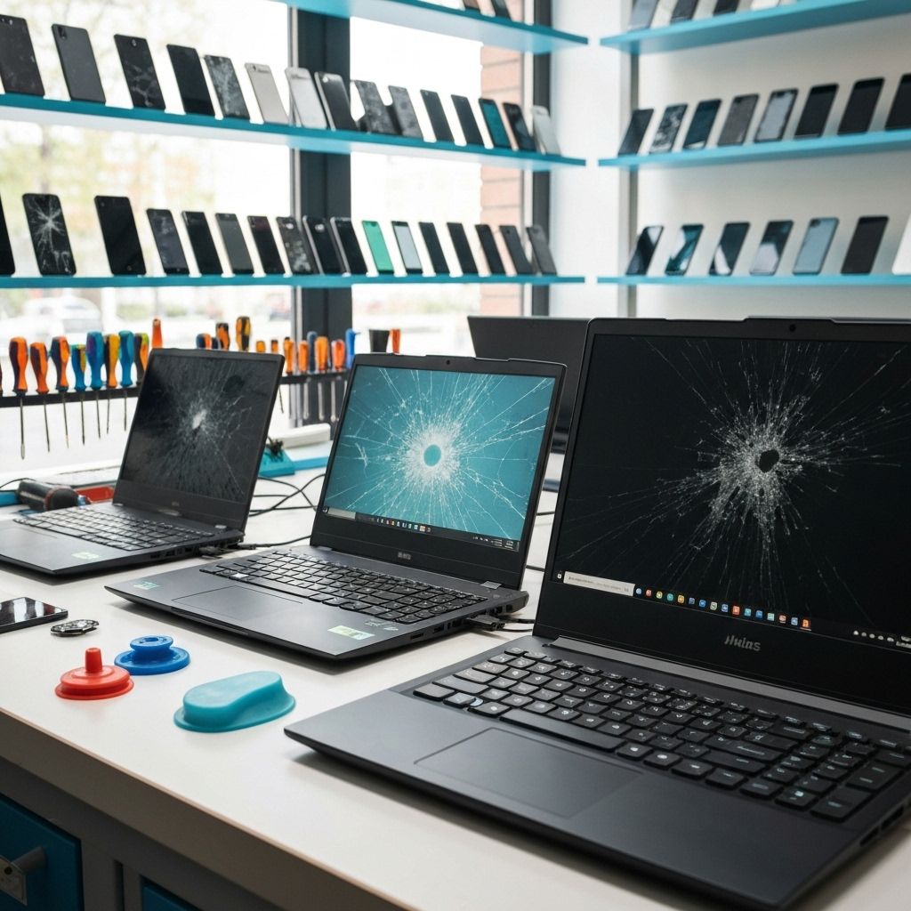 Electronics repair background