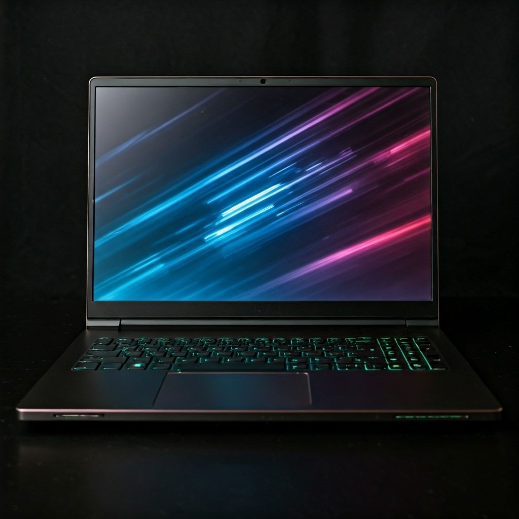 Repaired gaming laptop